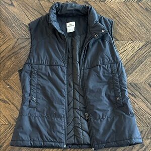 Lacoste Women's Black Quilted Vest